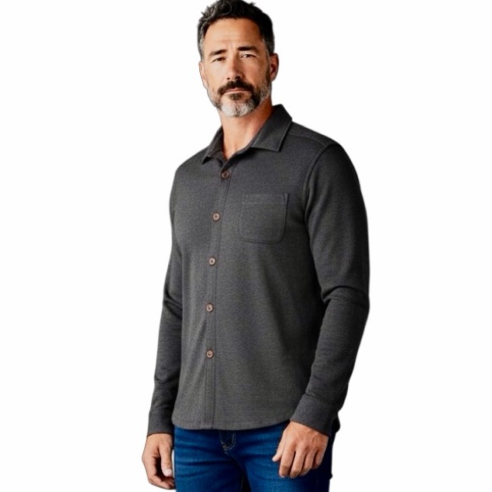 Tommy Bahama Barra Grande CPO Jacket, Grey, Size XL (EUC)